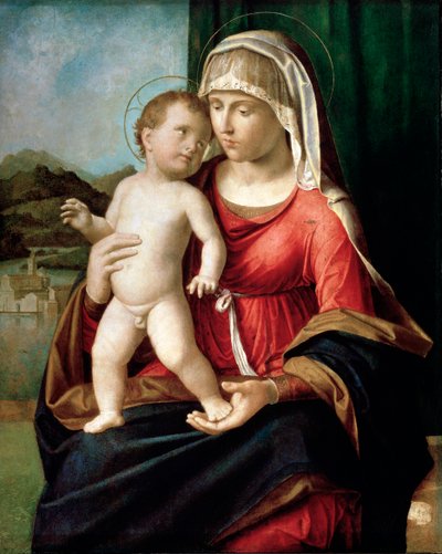 Jungfru och barn, mellan 1496 och 1499. av Giovanni Battista Cima da Conegliano