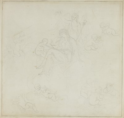 Venus med Putti av Giovanni Battista Cipriani