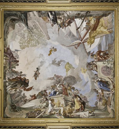 Offret av Iphigenia av Giovanni Battista Crosato