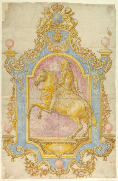 Wanddekoration für Cosimo III de