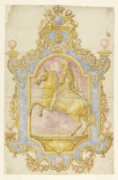 Väggdekoration för Cosimo III de 