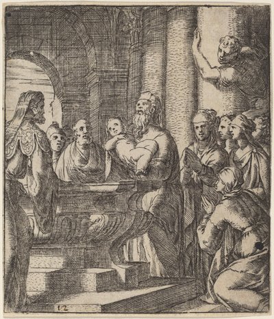 Kristi dop av Giovanni Battista Fontana