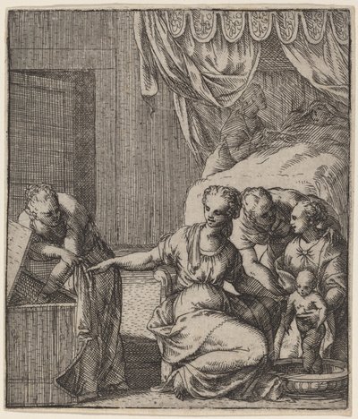 Jungfruns födelse av Giovanni Battista Fontana