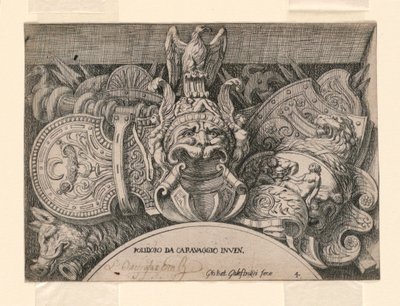 Olika troféer av Giovanni Battista Galestruzzi