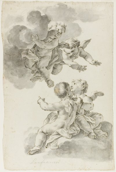 Ugnsputti av Giovanni Battista Gaulli