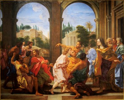 Josef erkänd av sina bröder av Giovanni Battista Gaulli