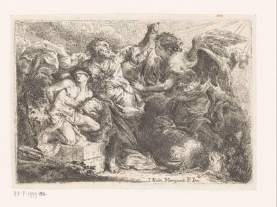 Erbjudande van Isaac av Giovanni Battista Mengardi