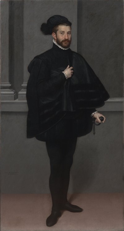 Riddaren i svart av Giovanni Battista Moroni