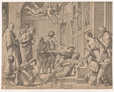 Sankta Cecilias död av Giovanni Battista Pasqualini
