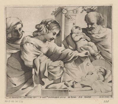 Helig familj med Anna och den unge Johannes Döparen av Giovanni Battista Pasqualini
