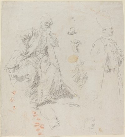 Kalifen Aladin och hans rådgivare av Giovanni Battista Piazzetta