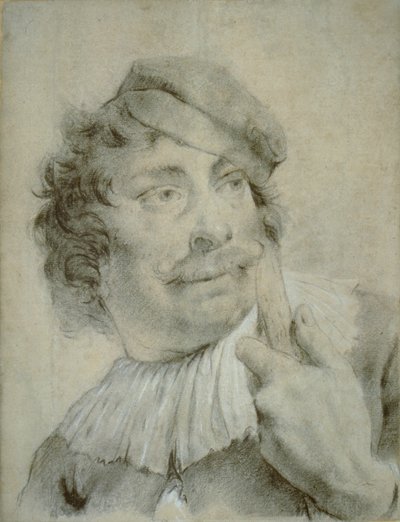 Porträtt av en gondoljär av Giovanni Battista Piazzetta
