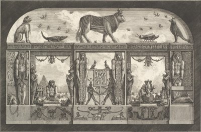 Altägyptisches Ornament, 1769 von Giovanni Battista Piranesi