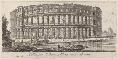 Amphitheater von Pula in Istrien von Giovanni Battista Piranesi