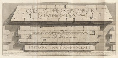 Antichit? romane (romerska antikviteter), vol. III av Giovanni-Battista Piranesi