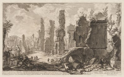 Antikviteter i Rom: Appian Way av Giovanni Battista Piranesi