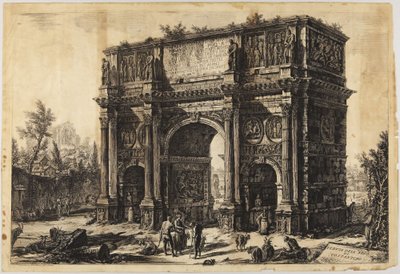 Konstantinbågen av Giovanni Battista Piranesi
