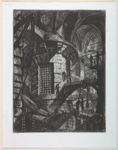 Fängelseserien, tavla III av Giovanni Battista Piranesi