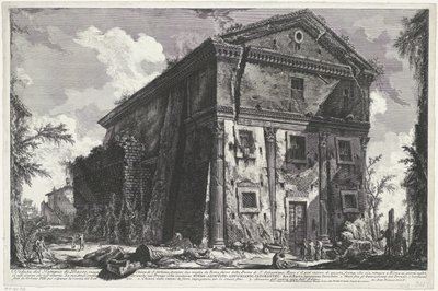 Chiesa di Sant’Urbano in Rom von Giovanni-Battista Piranesi