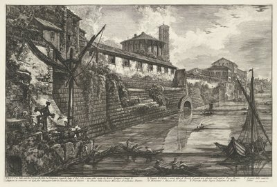Cloaca Maxima in Rom von Giovanni-Battista Piranesi