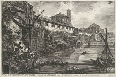 Cloaca Maxima in Rom von Giovanni-Battista Piranesi