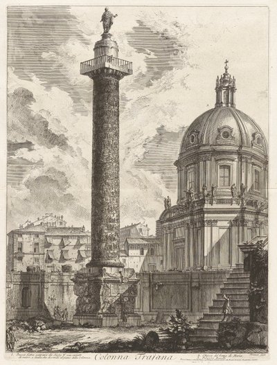Trajanus kolumn (Trajanus av Giovanni-Battista Piranesi