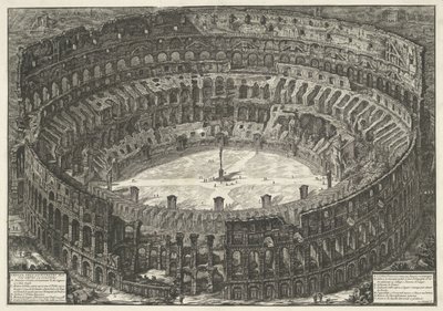 Kolosseum in Rom von Giovanni-Battista Piranesi