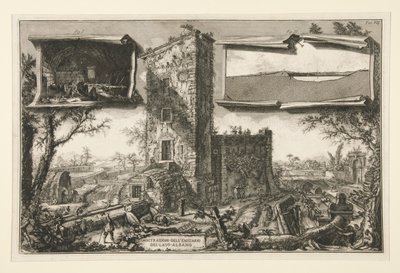 Demonstrationer av av Giovanni-Battista Piranesi