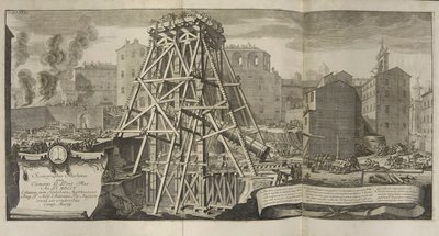 Giovanni Battista Piranesi, stipendiat vid Royal Society of Antiquaries, Campus Martius i det antika Rom av Giovanni Battista Piranesi