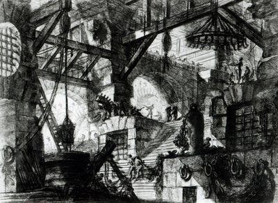 Imaginäres Gefängnis von Giovanni Battista Piranesi