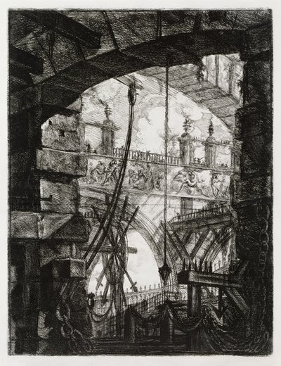 Det stora torget av Giovanni Battista Piranesi
