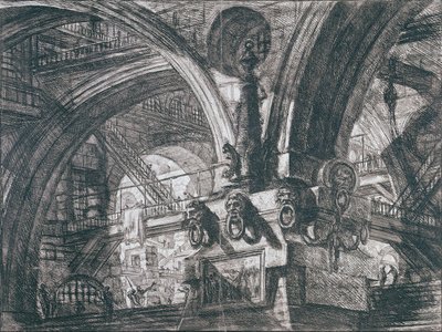 Gefängnis von Giovanni-Battista Piranesi