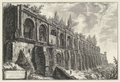 Tempel des Hercules Victor in Tivoli von Giovanni-Battista Piranesi