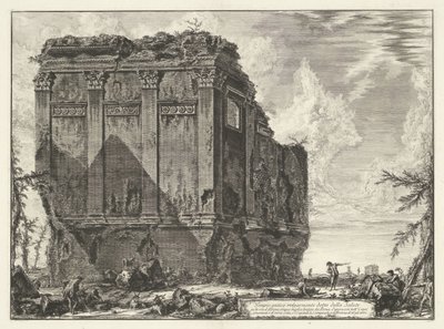 Tempel van Salus i Rom Forntida tempel allmänt känt som della Salute på Via d