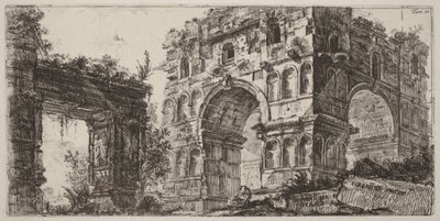 Dianas tempel av Giovanni Battista Piranesi