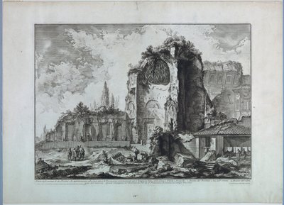 Venus tempel i Rom av Giovanni-Battista Piranesi
