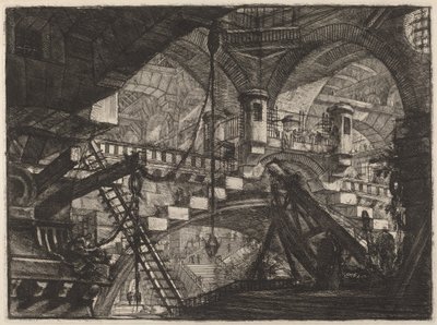 Der Bogen mit einem Muschelornament von Giovanni Battista Piranesi