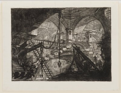 Bågen med snäckornamentet av Giovanni Battista Piranesi