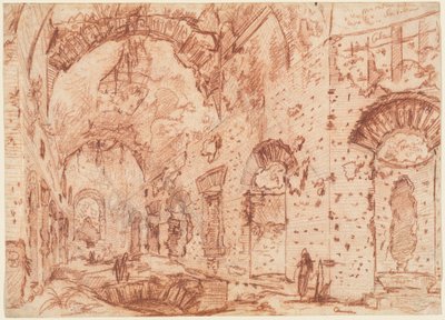 "Canopus" i Villa Adriana i Tivoli av Giovanni Battista Piranesi