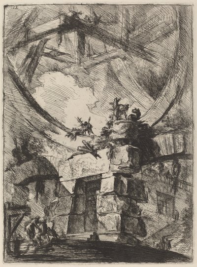 Det gigantiska hjulet av Giovanni Battista Piranesi