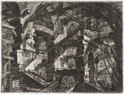 Den gotiska bågen av Giovanni Battista Piranesi