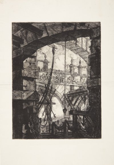 Grand Piazza av Giovanni Battista Piranesi