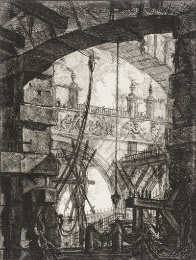 Det stora torget av Giovanni Battista Piranesi