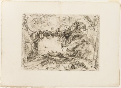 Die monumentale Tafel von Giovanni-Battista Piranesi