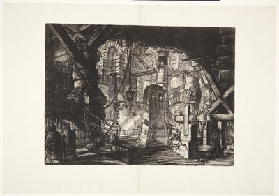 Der Pier mit Ketten von Giovanni-Battista Piranesi