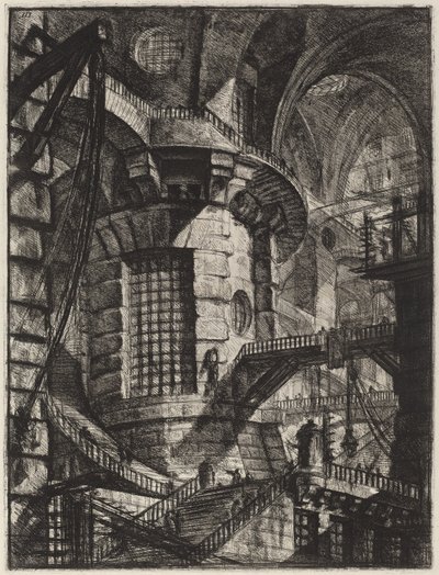 Runda tornet av Giovanni Battista Piranesi