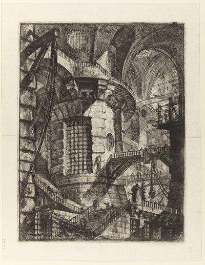Det runda tornet av Giovanni Battista Piranesi