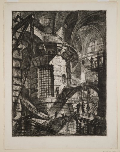 Det runda tornet av Giovanni Battista Piranesi
