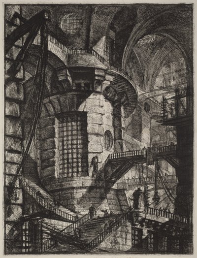 Det runda tornet av Giovanni Battista Piranesi