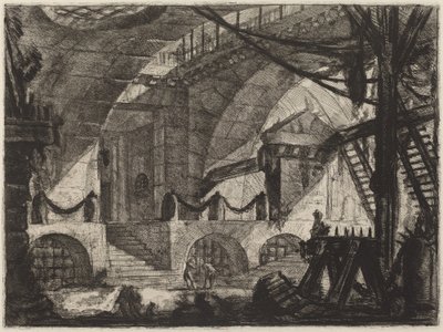 Såghästen av Giovanni Battista Piranesi